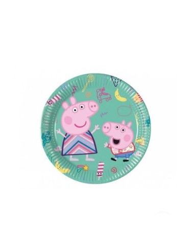 Talerzyki urodzinowe Świnka...