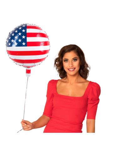 1Balon foliowy Flaga USA 45cm 44972