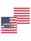 1Serwetki USA Ameryka flaga 20szt 44975