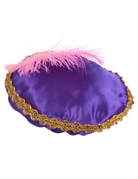 1Beret Paź Herod Fioletowy 56507F Dziecięcy