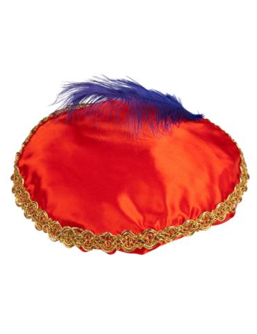 1Beret Paź Herod Czerwony 56507C Dziecięcy