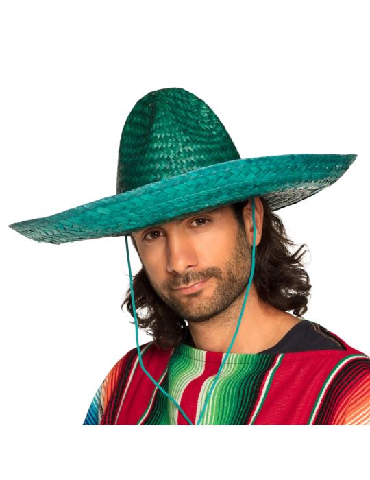 1Sombrero Słomkowe Zielone 95474ZA
