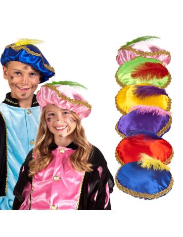 1Beret Paź Herod Różowy 56507R Dziecięcy