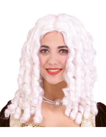 Peruka Długa Biała Loki Anielska 4353BZ