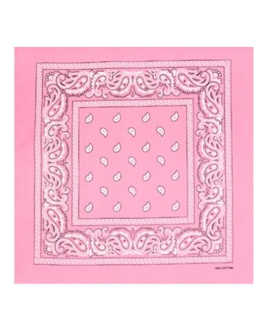 Bandamka kowbojska Różowa 31775R bandanka pin-up