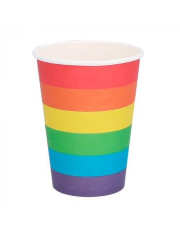 Kubeczki Multikolor Tęczowe 8szt 44630