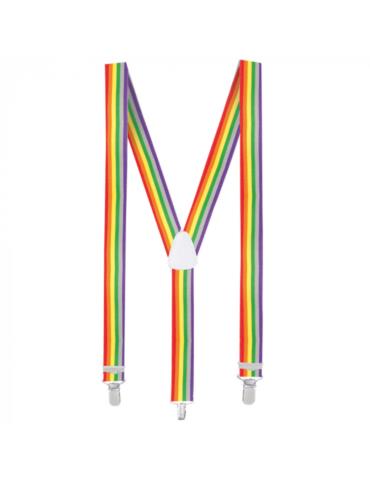 Szelki Multikolor Tęczowe Lgbt 00596