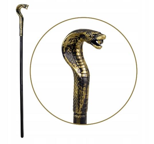 Laska Berło Faraona Kobra 80cm FIX0518 składana Ramzes Kleopatra Wąż
