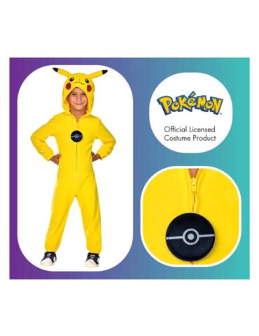 1Strój Pokemon Pikachu 134/140 9908885 kombinezon