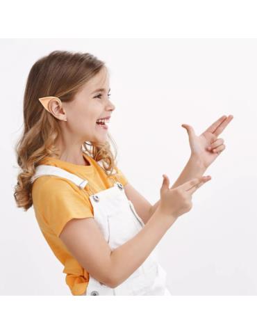 1Uszy Elfa Pomocnik Mikołaja D2696 nakładki na uszy lateksowe skrzat troll gremlin