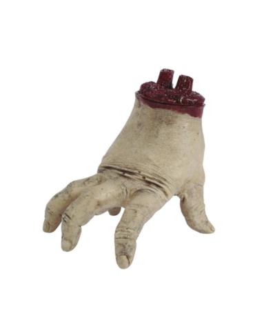 1Dekoracja Odcięta Dłoń 15cm 26553BZ Ręka Rąsia Wednesday Halloween Rodzina Adamsów