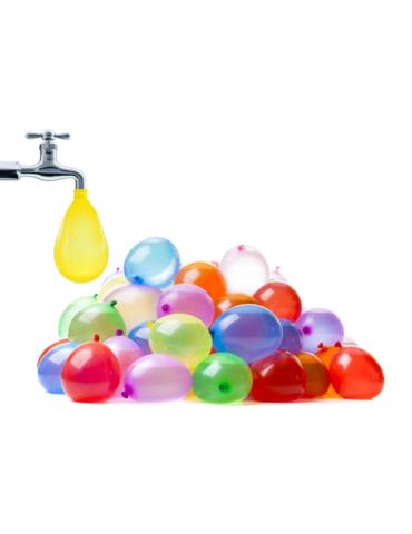 1Balony na Wodę Mix Kolorów TG48073 Bomby Wodne 50szt