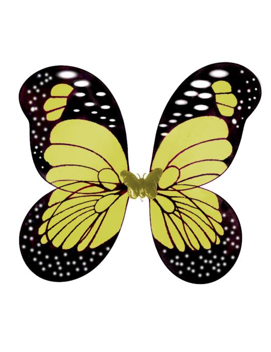 Skrzydła Motyla Elfa Zółte TC33291ZL 41cmx45cm