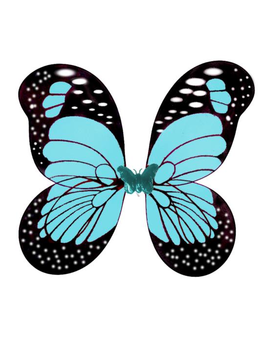 1Skrzydła Motyla Elfa NiebieskieTC33291N 41cmx45cm