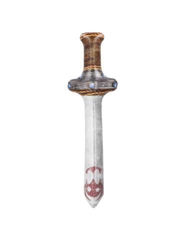 1Zestaw Wikinga Miecz+Tarcza 43996 Rycerza Nadmuchiwane