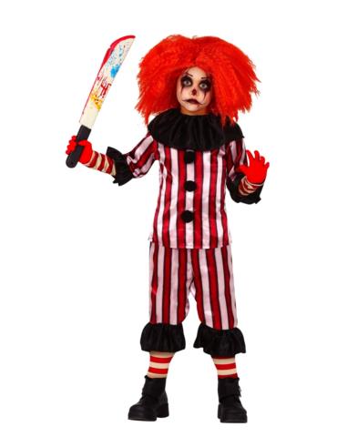 1Strój Klaun w paski 134/140 77110BZ