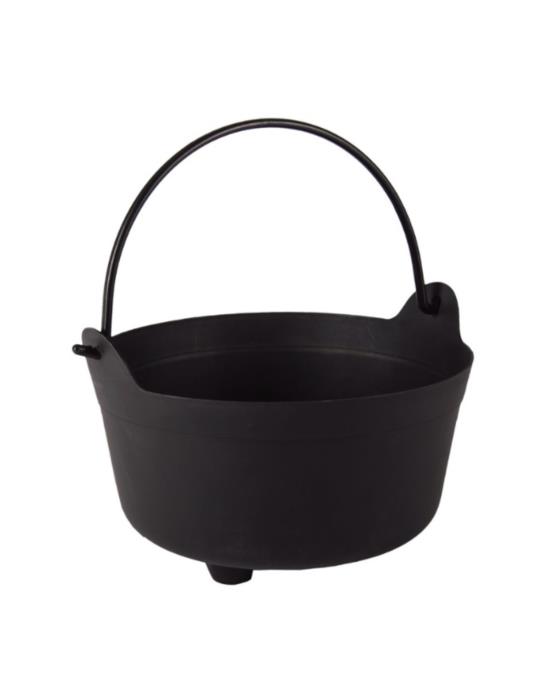 1Kociołek Wiedźmy Czarownicy 19411BZ Pirata Wiaderko na cukierki garnek 24cm Halloween Andrzejki