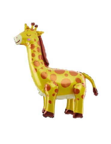 1 Balon foliowy Żyrafa 3D 69x71 138366BZ stojący ZOO