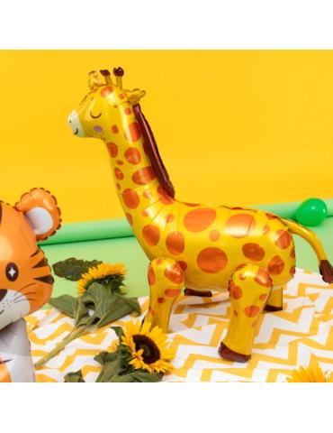 1 Balon foliowy Żyrafa 3D 69x71 138366BZ stojący ZOO