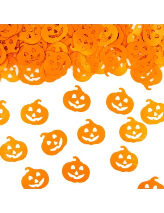 1Konfetti Halloween Dynie 15g 512519BZ pomarańczowe