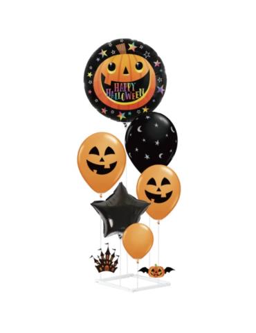 1Balony Halloween ze stojakiem 137109BZ 6szt wysokość 90cm