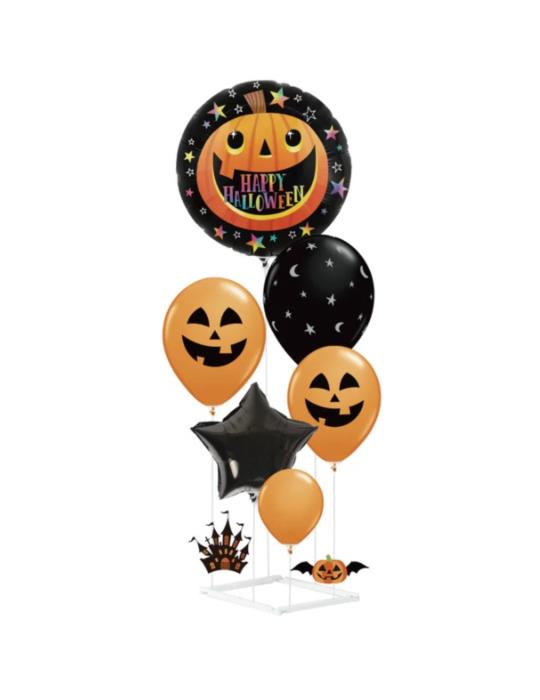 1Balony Halloween ze stojakiem 137109BZ 6szt wysokość 90cm