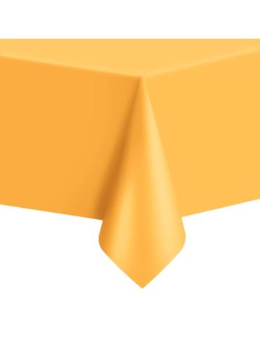 Obrus Pomarańczowy foliowy 510207 137x274 przyjęcia party imprezy