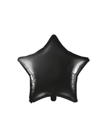 Balon foliowy Gwiazdka, 48cm, czarny