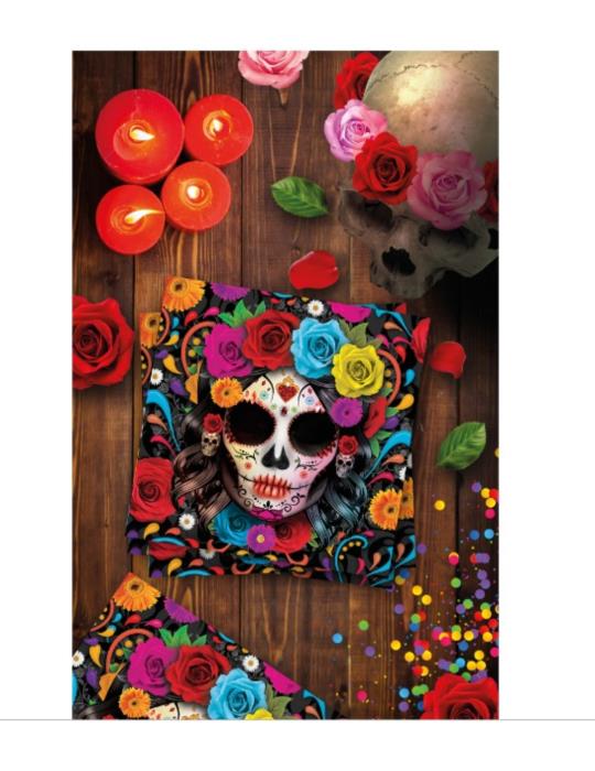Serwetki Meksykańskie Halloween 24765BZ 12szt 33x33cm Día de Muertos Meksykańskie Święto Śmierci