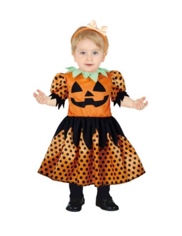 Strój Sukienka Dynia 98/104 76101BZ Halloween Andrzejki