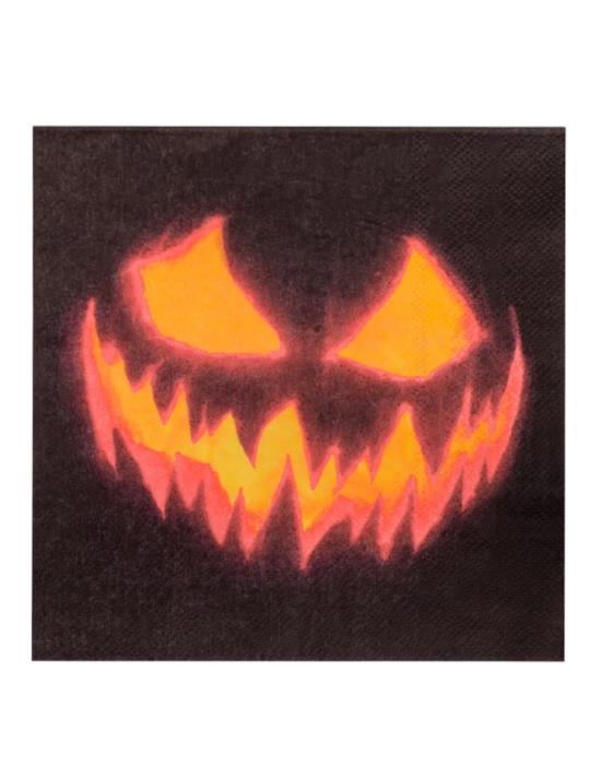 Serwetki Straszna Dynia 20szt 72320 Halloween 33x33cm