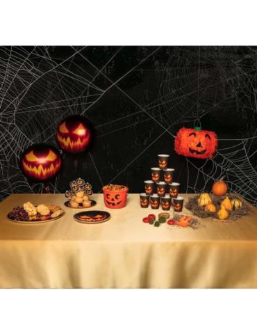 Kubeczki Straszna Dynia 10szt 72319 Halloween papierowe 23cm