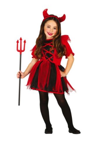 Strój Diablica Super 122/128 85503BZ Halloween Andrzejki