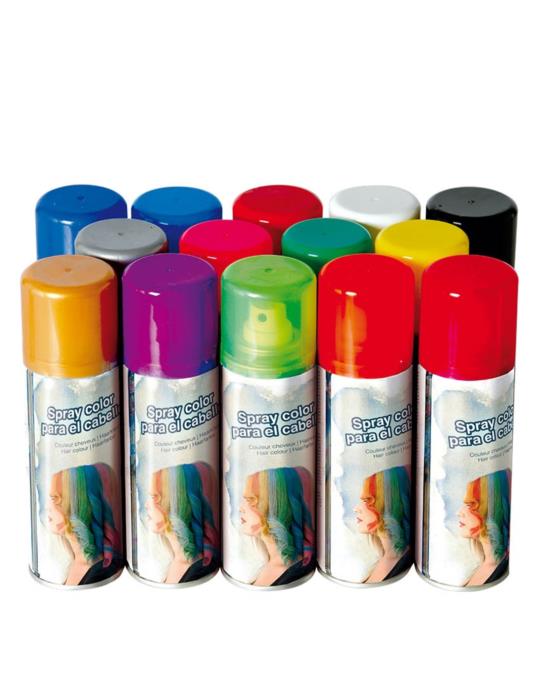Spray Farba do Włosów Fioletowy 17014BZ lakier koloryzujący zmywalny