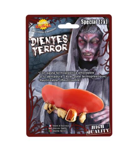 Zęby Wiedźmy ze Złotym Zębem LUX 2180BZ