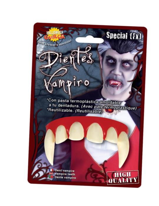 Zęby Drakula Wampir Kły LUX 2184BZ Profesjonalne