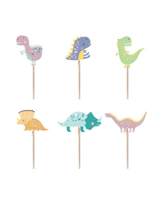 Toppery do ciastek Dinozaury 511846 6szt