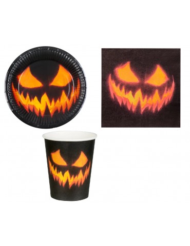 Zestaw Straszna Dynia 40szt...