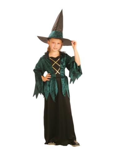 Strój Czarownica Zielona 122/128 86808