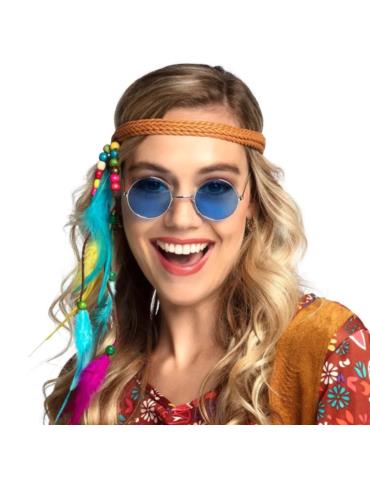 Okulary lenonki Niebieskie LUX 02500N