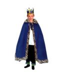 Strój Melchior Peleryna ST114 134/140 Król Niebieski Jasełka Orszak Trzech Króli