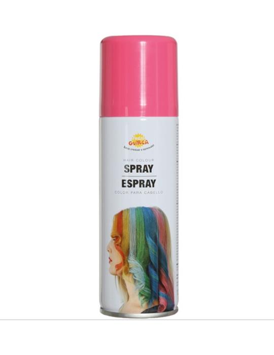 Spray Farba do Włosów Różowy 17012BZ 125ml lakier koloryzujący zmywalny