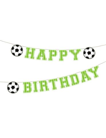 Baner Girlanda Piłka Nożna 250cm 129975 urodziny football