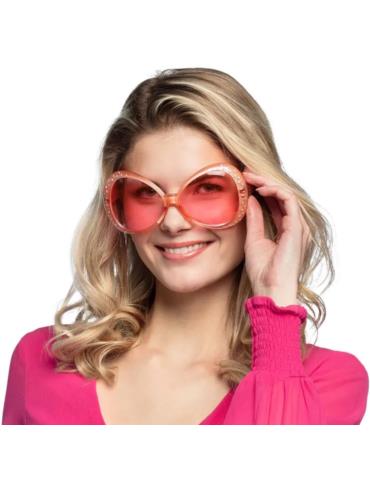 Okulary Disco Różowe 02554R
