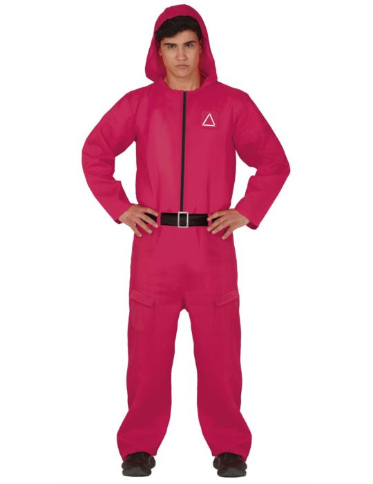 Ad Strój Squid Kombinezon 79445BZ XL męski czerwony gracz strażnik game