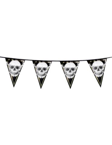 1 Banner flagi pirackie baner 4m 74101 dekorcja girlanda piracka