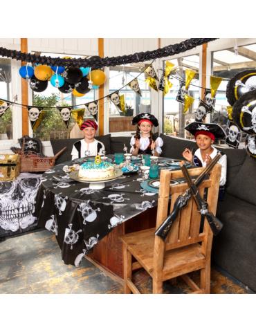 1 Banner flagi pirackie baner 4m 74101 dekorcja girlanda piracka