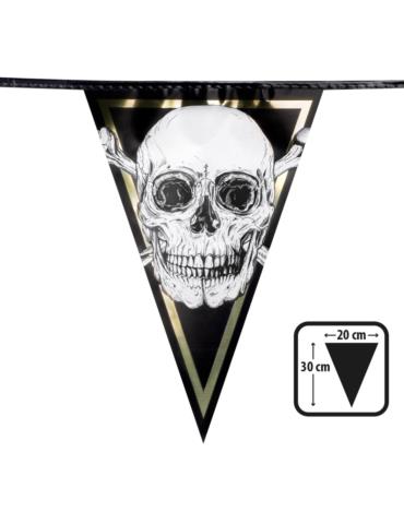 1 Banner flagi pirackie baner 4m 74101 dekorcja girlanda piracka