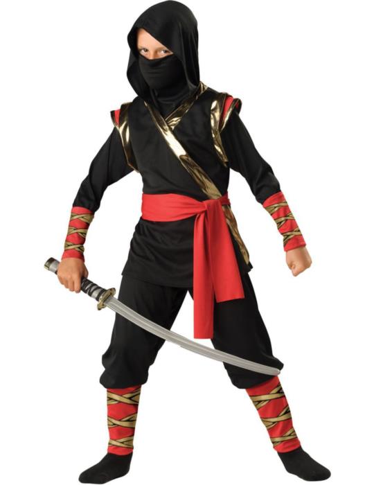 Strój Ninja Wojownik ST723 158/164