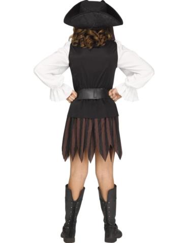 Strój Piratka Kapitanka ST841 146/152 Sukienka Korsarka z Karaibów